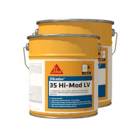 Sika Sikadur 35 Series, Clear/Amber, 3 gal, Pail SIKA-91111